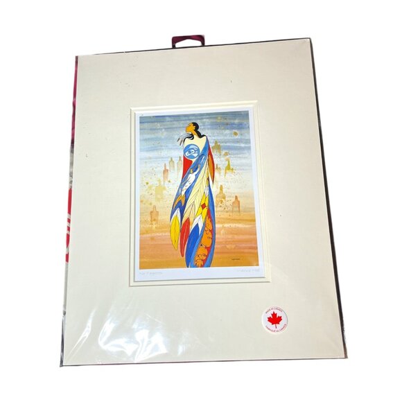 Maxine Noel Not Forgotten Contemporary Canadian Art Card Series Native American - Picture 1 of 7